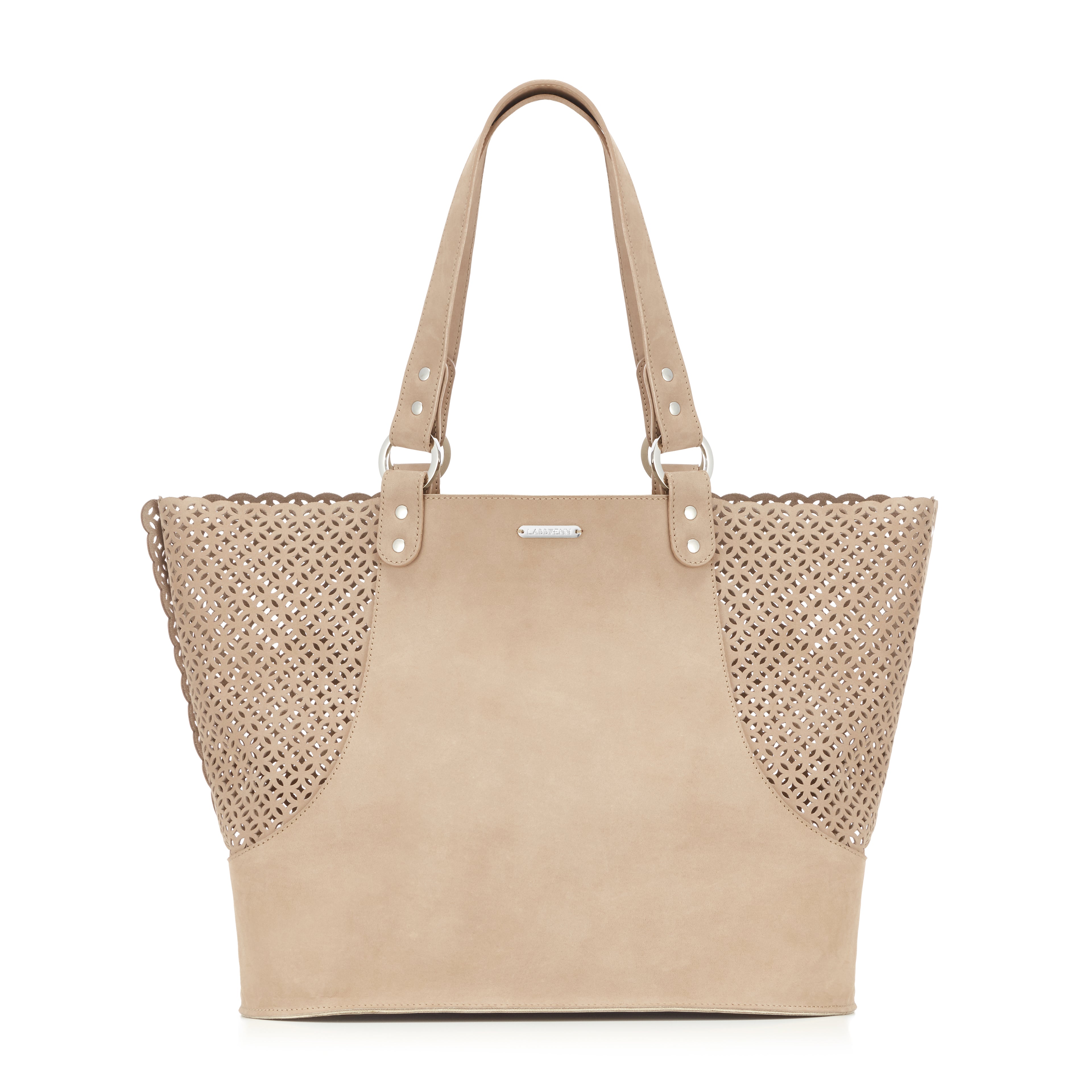 Bolso transportín ELVA de nubuck para perros