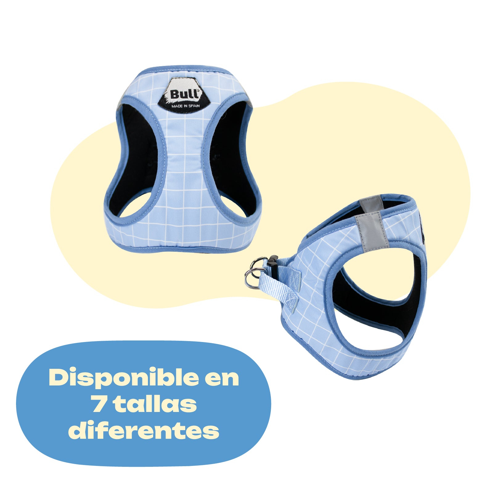Yagu Arnés Comfort Walk Quadre Azul