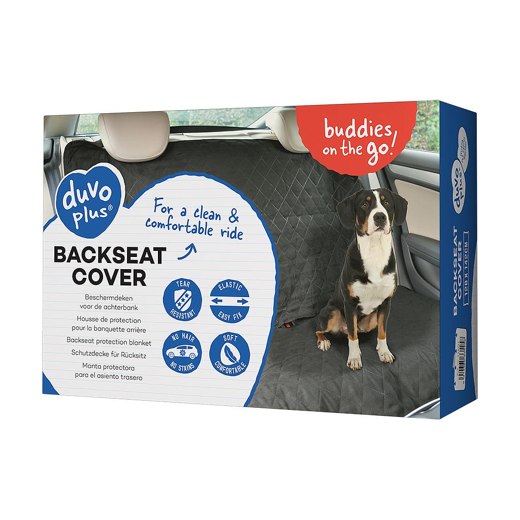 Duvo+ Funda Protectora Asiento Trasero Coche para Perros 155 x 134 cm