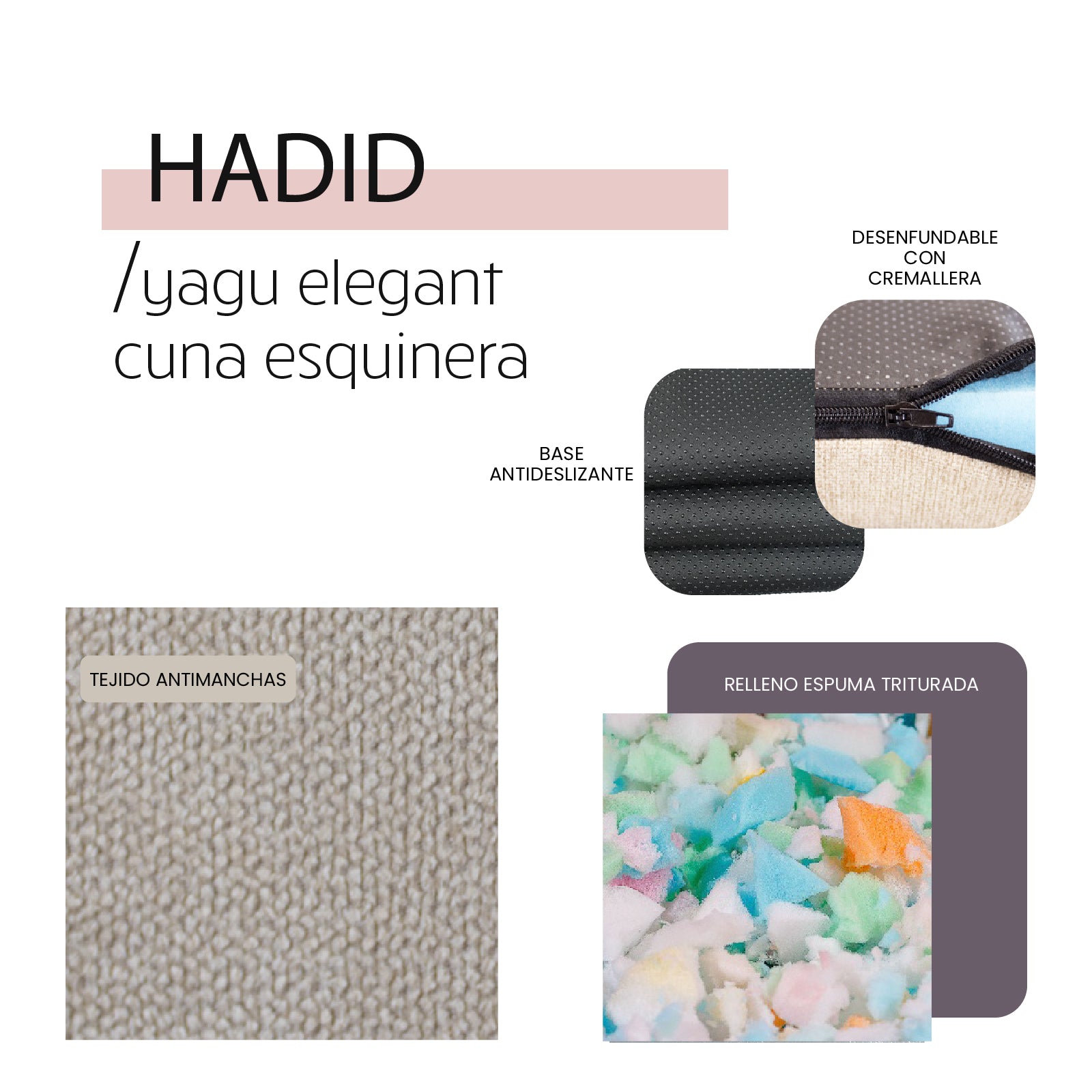 Yagu Descanso Cuna Esquinera Hadid
