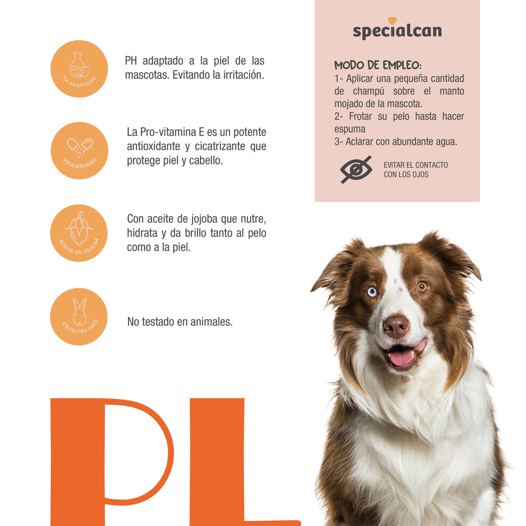 Specialcan Champú Pelo Largo con Jojoba