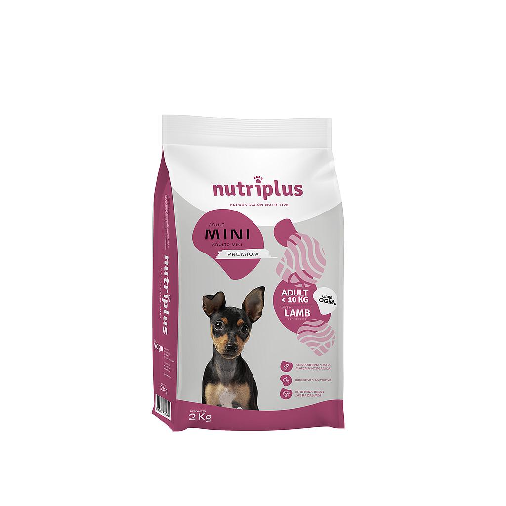 Nutriplus Adult Mini Cordero — Pienso para Perros Adultos de Razas Mini