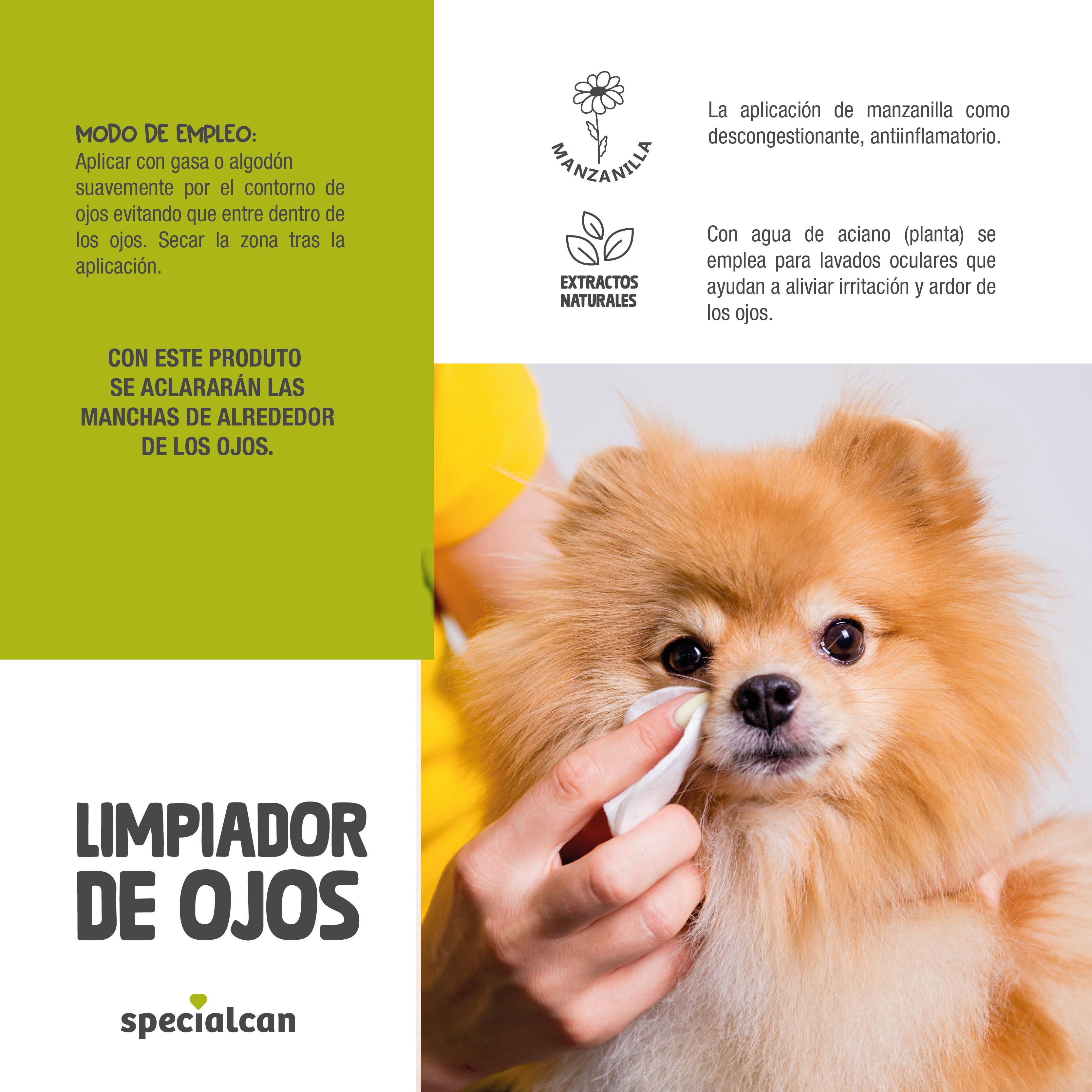Specialcan Limpiador de Ojos para Perros y Gatos 125 ml