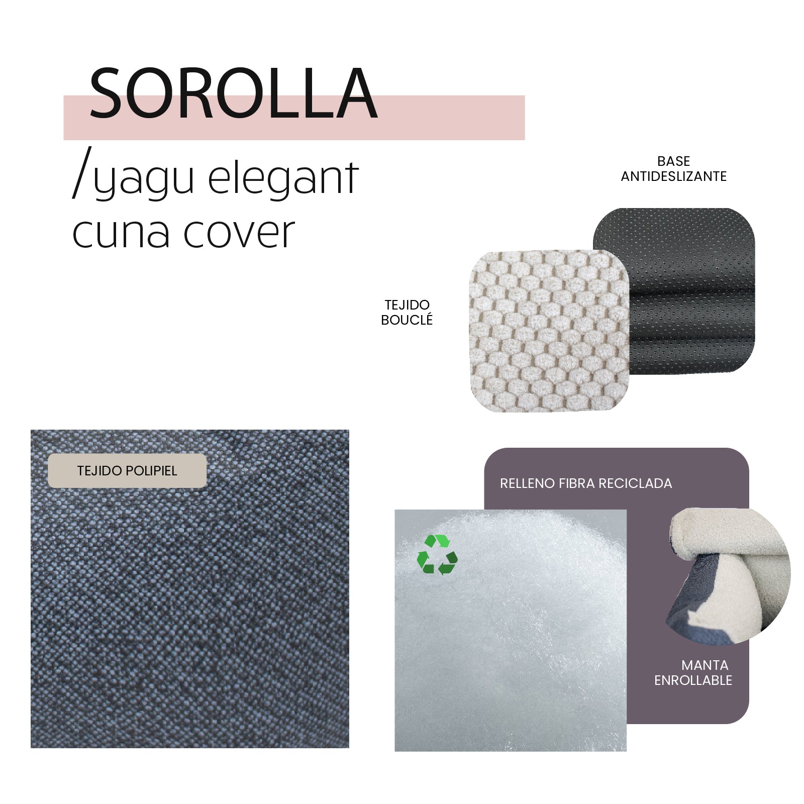 YAGU DESCANSO CUNA COVER SOROLLA
