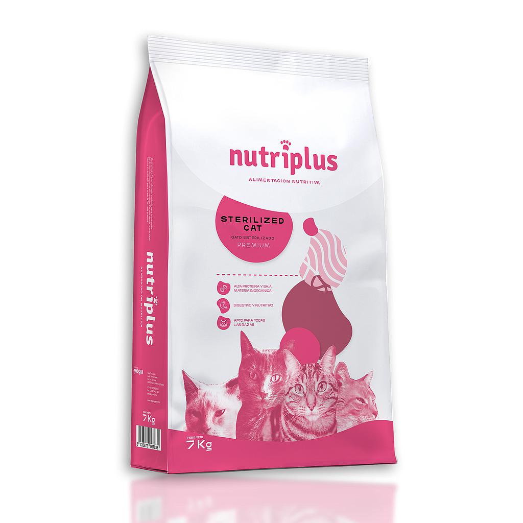 Nutriplus Gato Esterilizado — Alimento Completo para Gatos Esterilizados