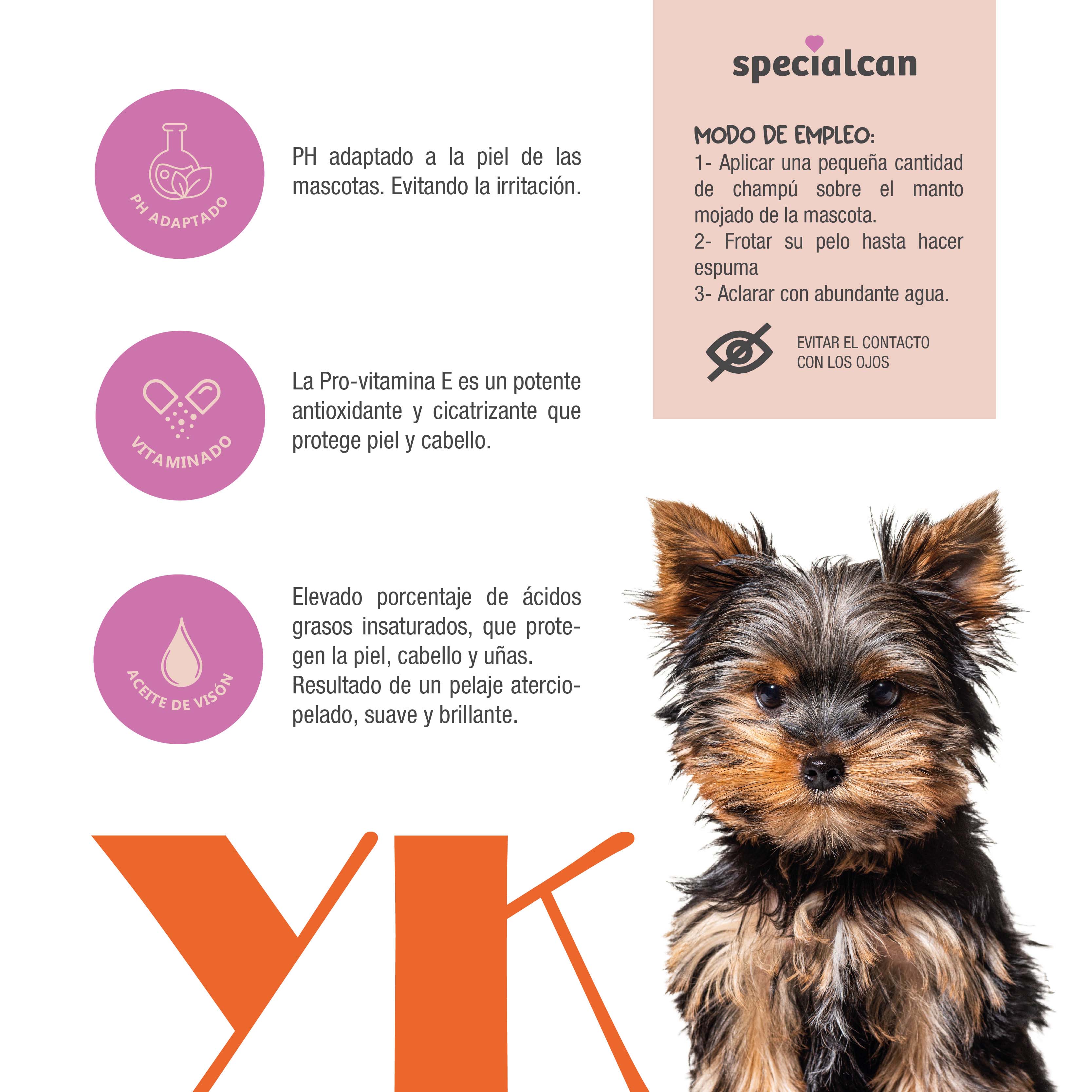 Specialcan Champú para Yorkshire Terrier